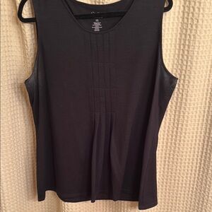 Croft & Barrow Black Sleeveless Tank Top